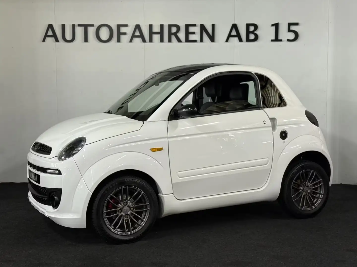 Microcar Due Luxe, Carplay, Fiat 500, Inkl Kostenlose Lieferung Blanc - 1