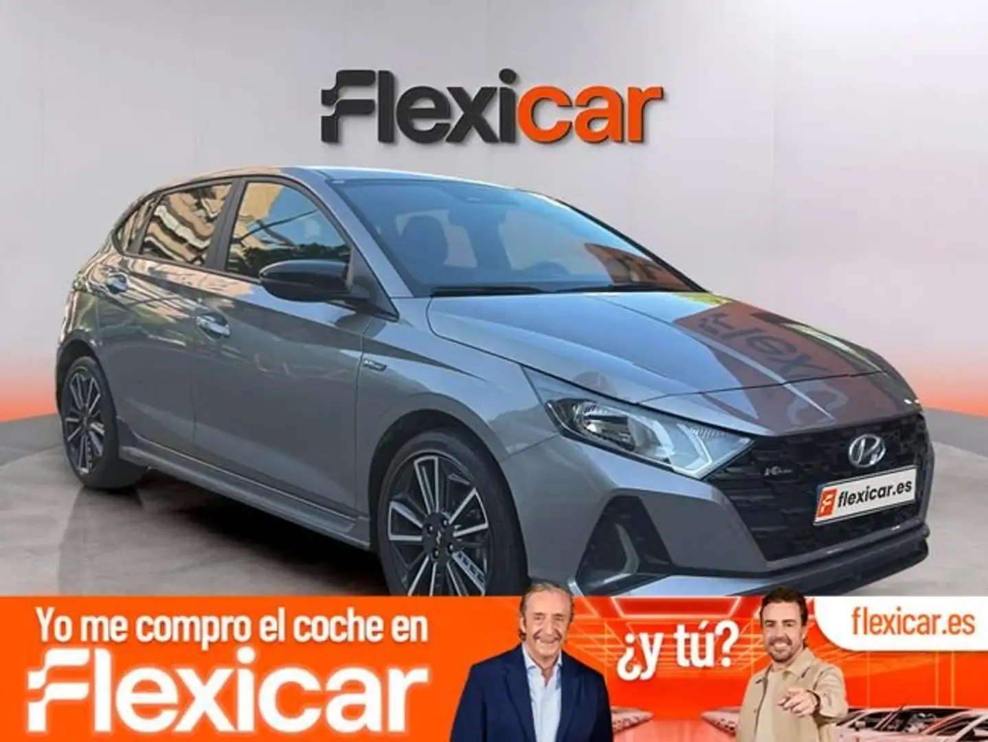 Hyundai i20 1.2 MPI Nline 30 Aniversario Gris - 1
