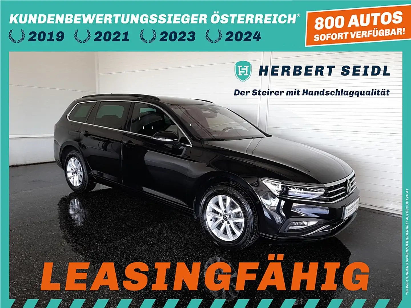 Volkswagen Passat Variant BUSINESS 2,0 TDI *MATRIX-LED / NAVI / ACC / KAM... Schwarz - 1