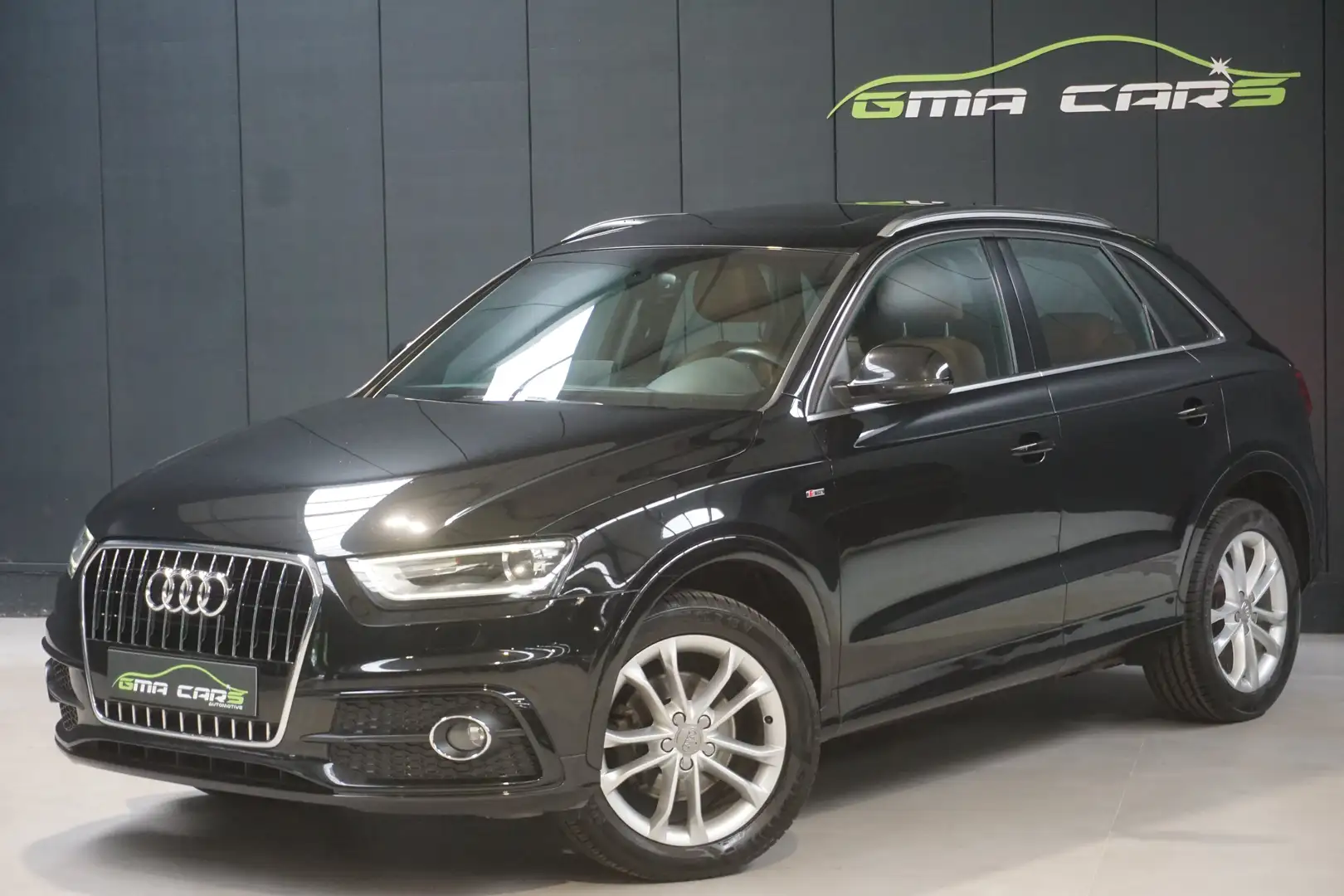 Audi Q3 1.4 TFSI S Line-Automaat-Navi-leder-Led-Garantie Noir - 1