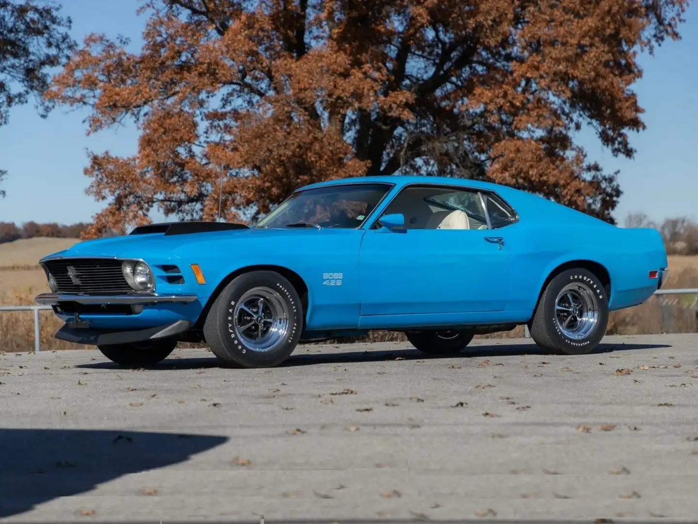 Ford Mustang Boss Bleu - 1