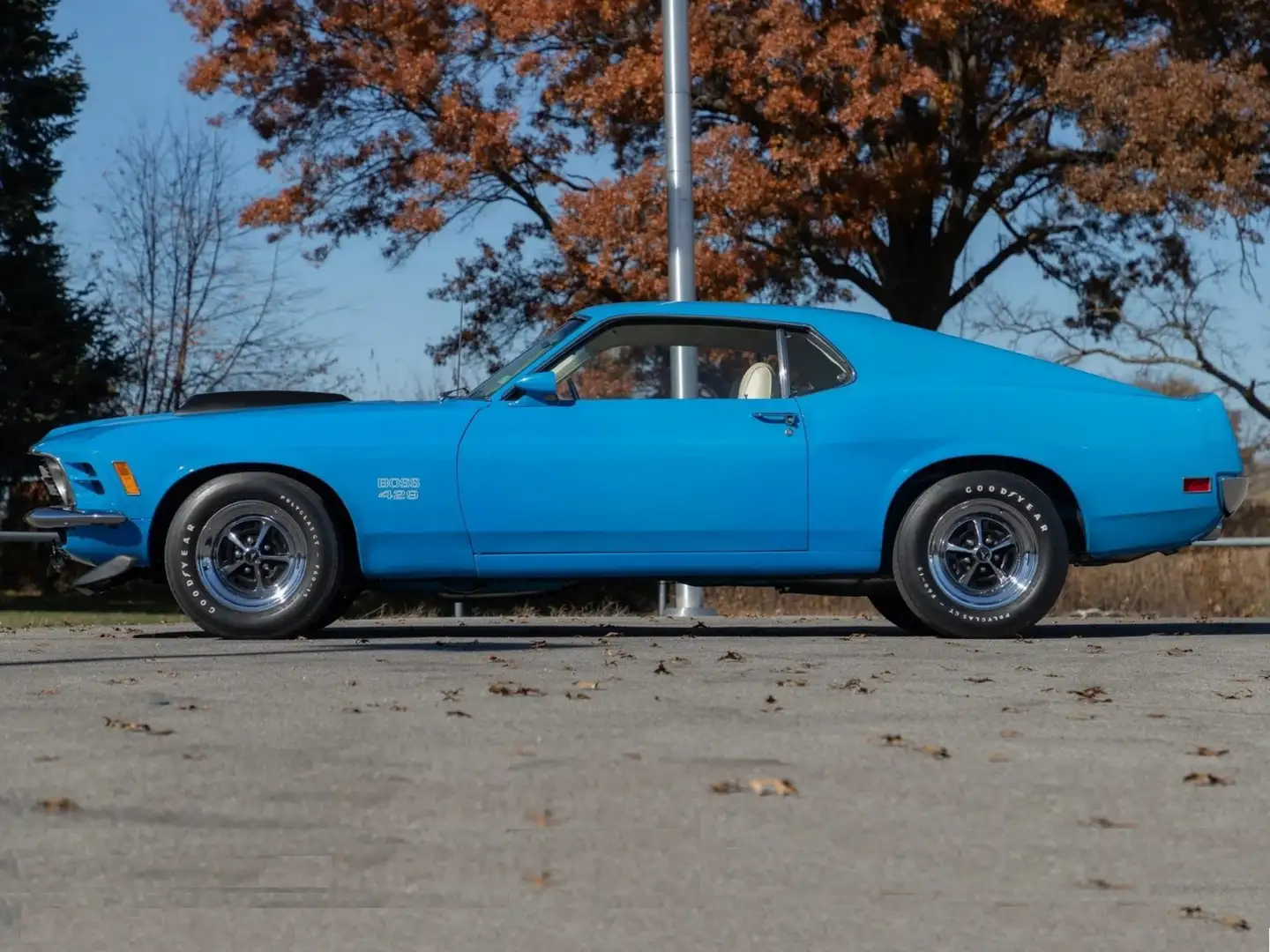 Ford Mustang Boss Bleu - 2