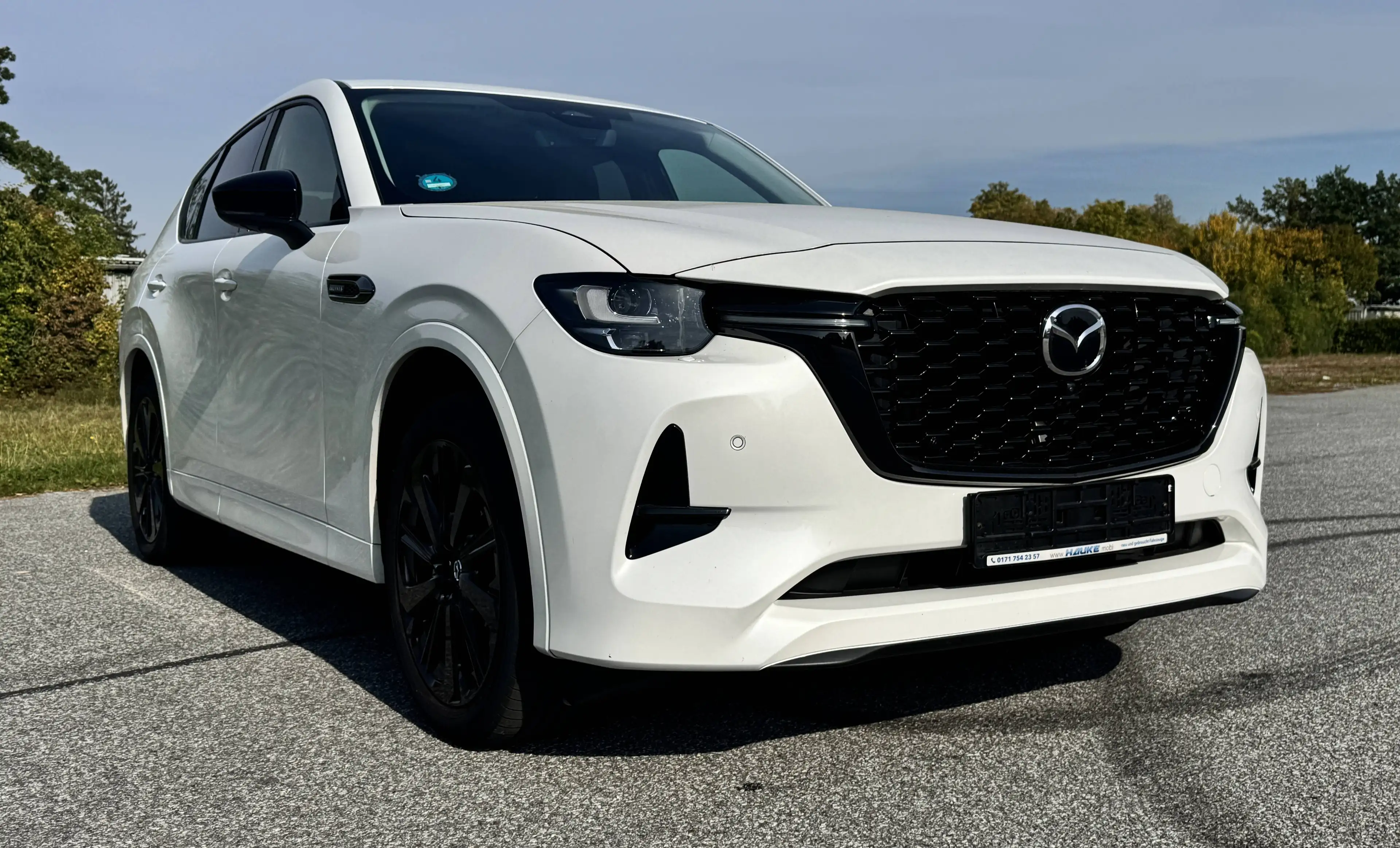 Mazda CX-60 Homura Allrad LED Navi HeadUp Panno Leder Sitzbelüftung 20" Alu AhK 1.Hd MwSt. ausw. — photo 13