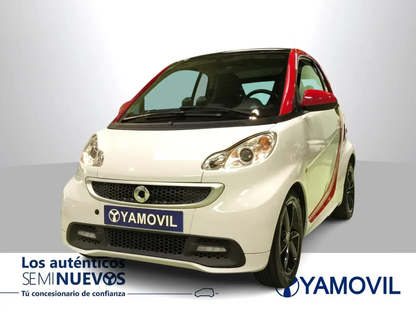 smart forTwo Coupé 52 mhd Passion Aut. Blanco - 1