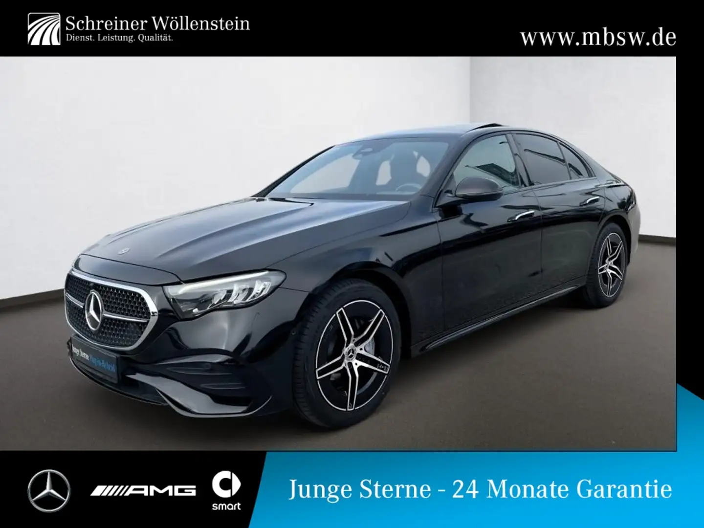 Mercedes-Benz E 300 e AMG*Night*PANO*DC-Laden*DISTRONIC*KeyGo* Schwarz - 1