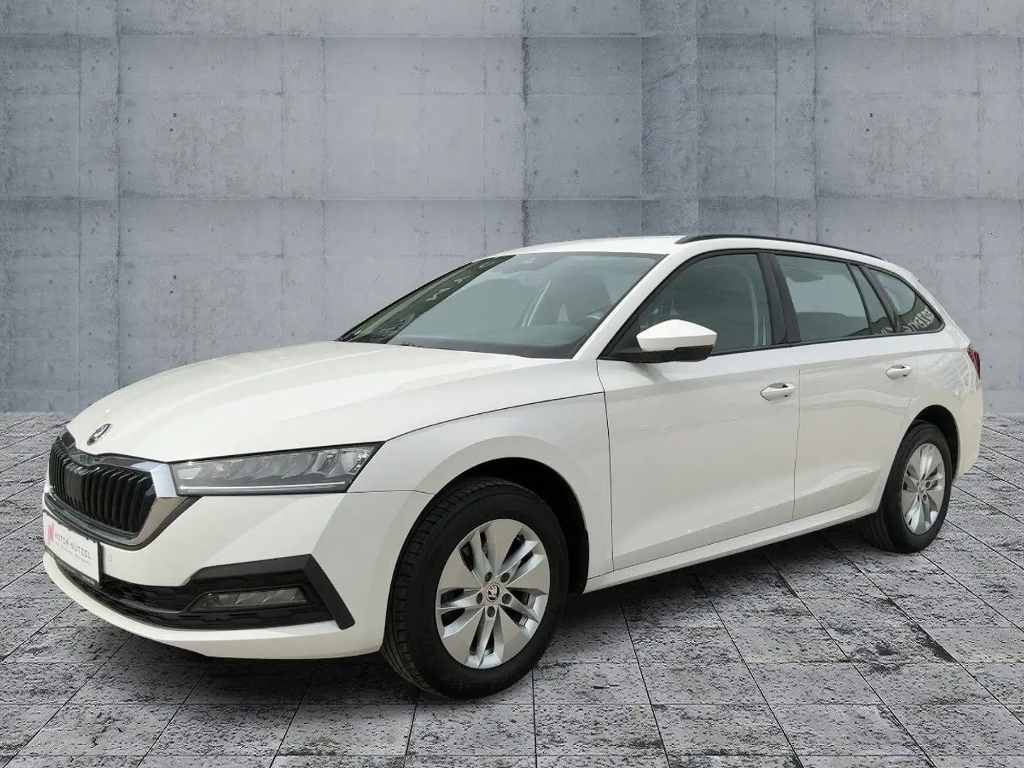 Skoda Octavia Combi 2.0TDI AMBITION LED+NAV+ACC+SHZ+VC Weiß - 2