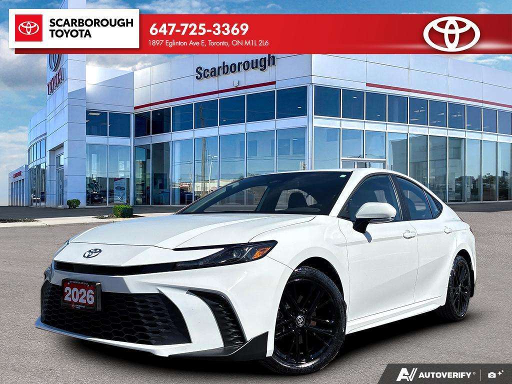 White 2026 Toyota Camry Sedan  Automatic