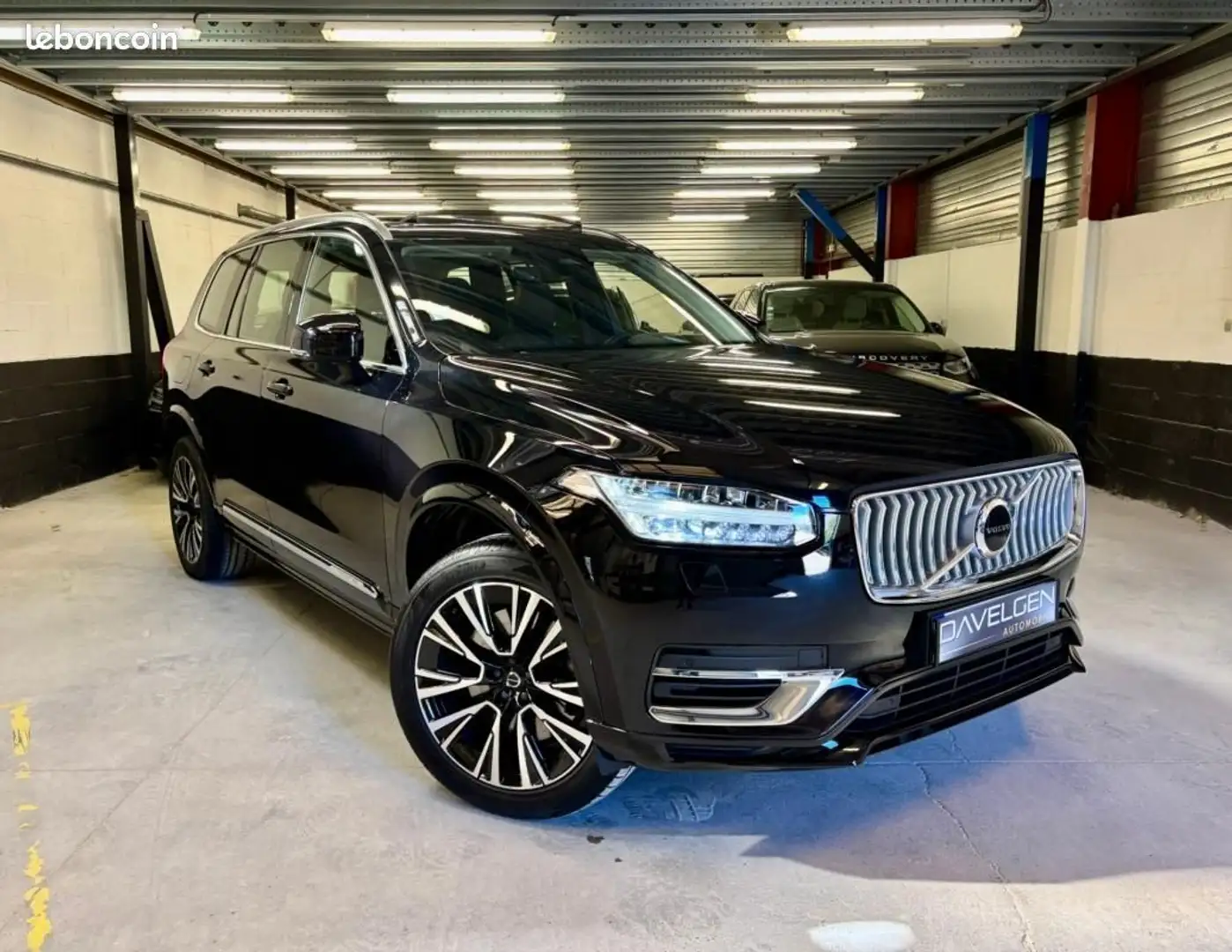 Volvo XC90 T8 Hybrid 310 %2B145 ch 455 Ultimate Style Chrome 7 Places Geartronic 8 AWD Noir - 1
