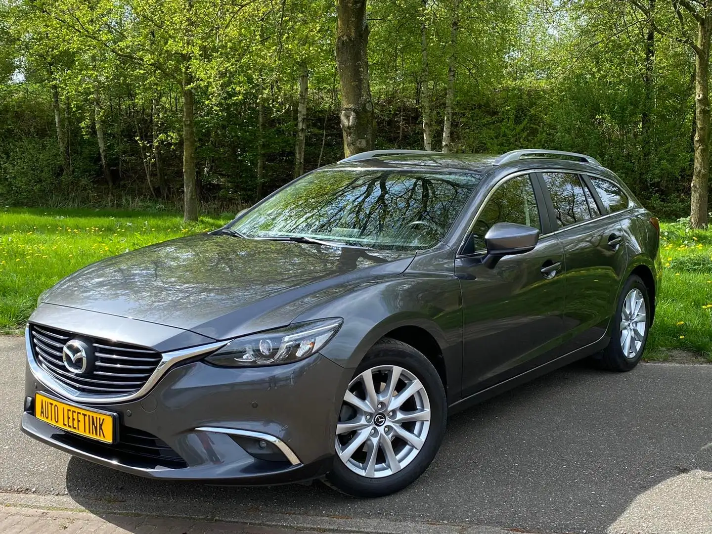 Mazda 6 2.0 SAc-G 165 SkL + Grijs - 1