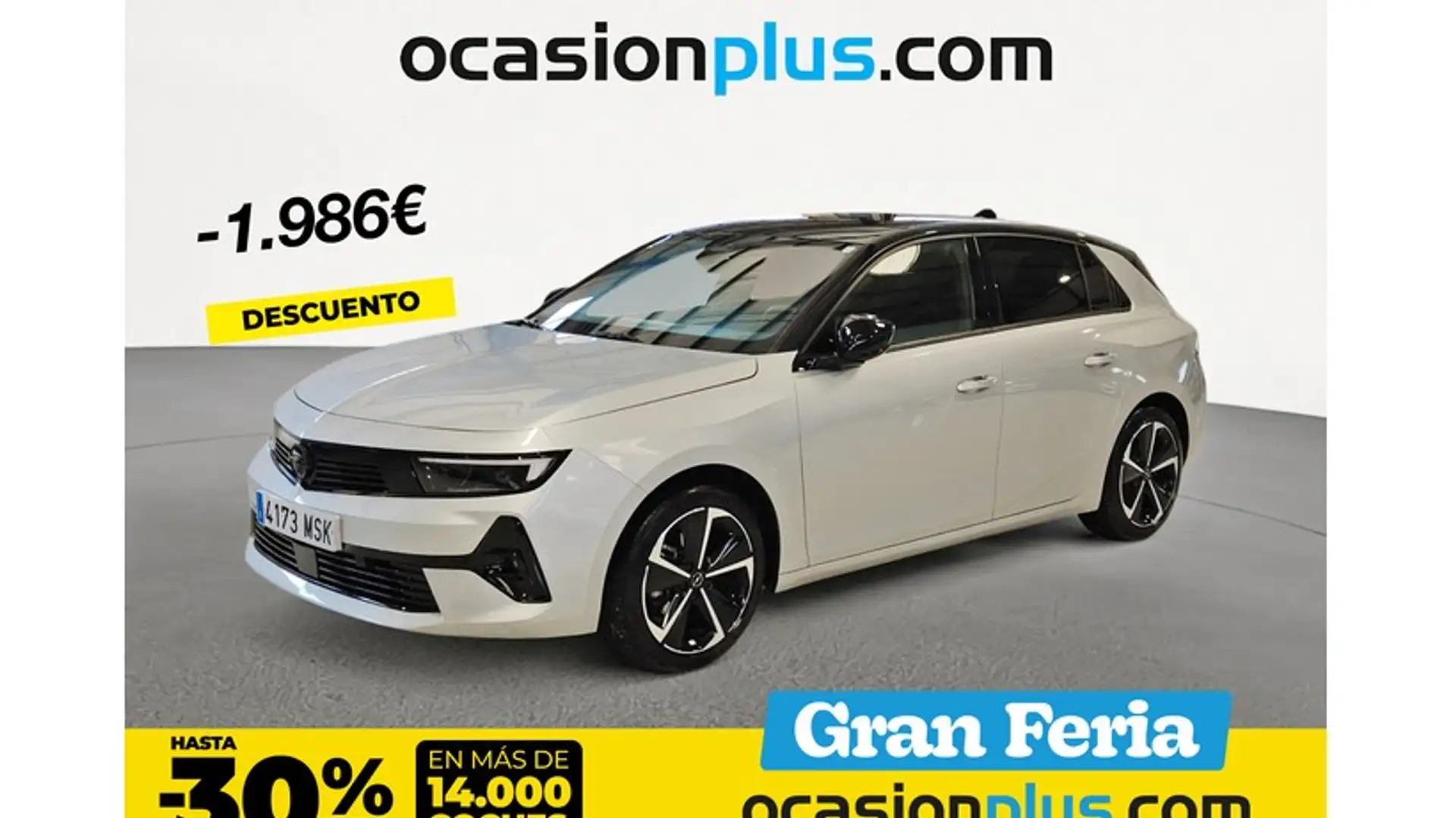 Opel Astra 1.2T XHT S/S GS 130 Argent - 1