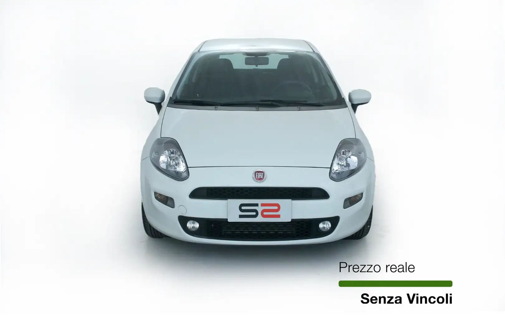 Fiat Punto Punto 1.3 MJT II 75 CV 3 porte Lounge Bianco - 2