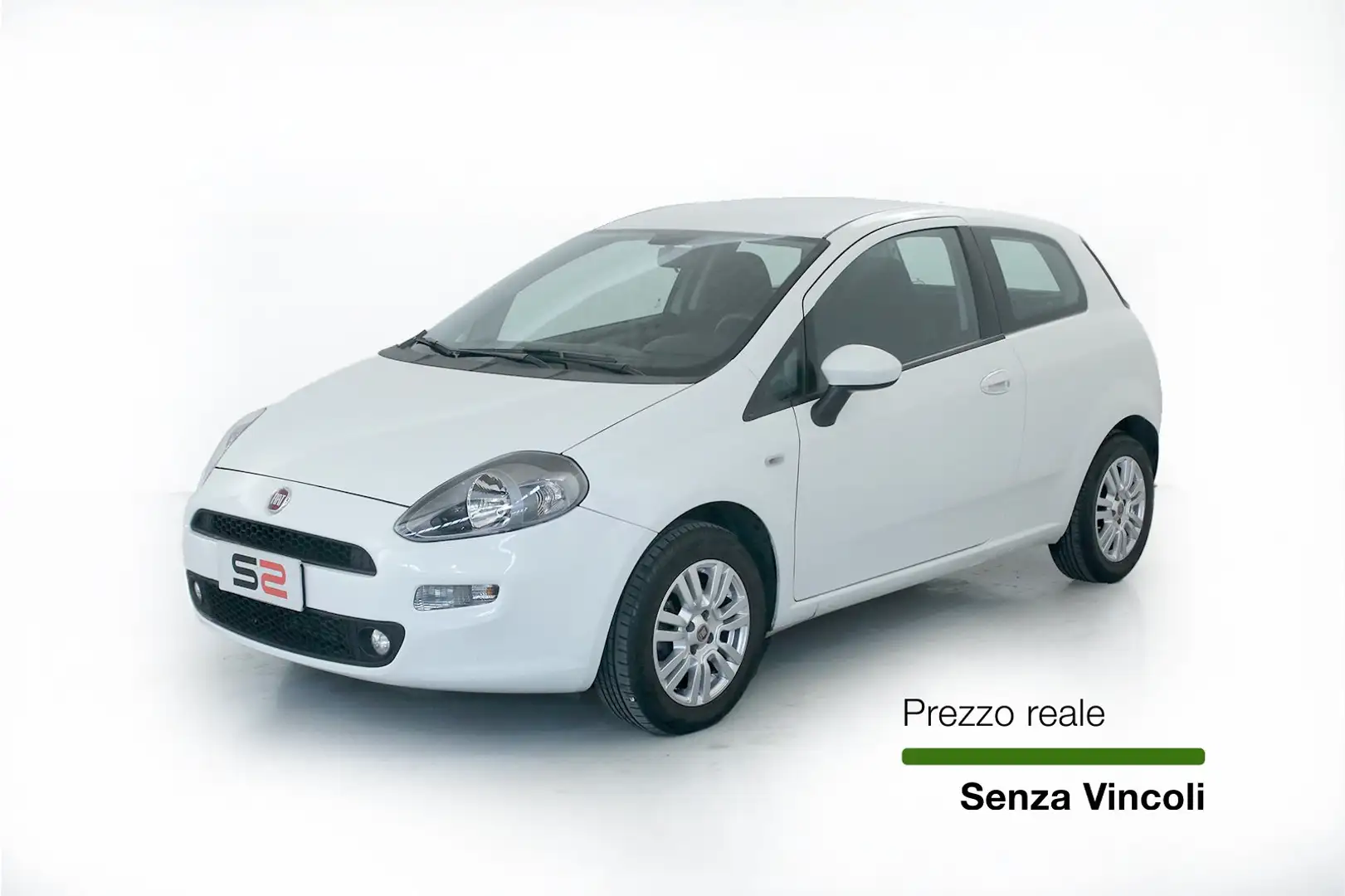 Fiat Punto Punto 1.3 MJT II 75 CV 3 porte Lounge Bianco - 1