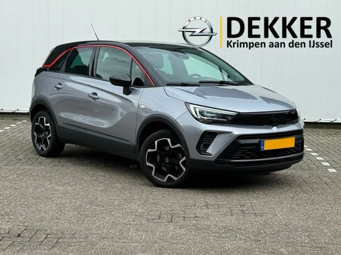 Opel Crossland 1.2 Turbo GS Line met Navi/Camera, Winterpakket, 1 Grijs - 1