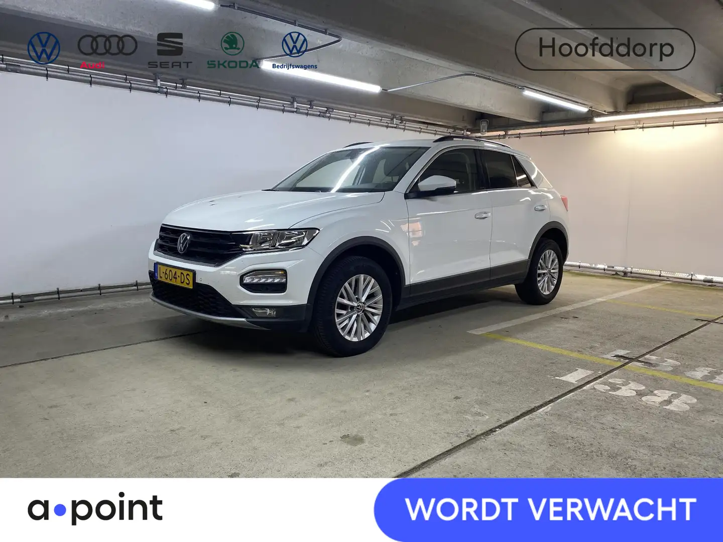 Volkswagen T-Roc 1.5 TSI Style 150 pk Automaat (DSG) | Navigatie | Blanc - 1