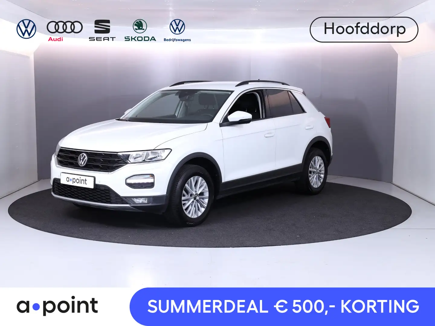 Volkswagen T-Roc 1.5 TSI Style 150 pk Automaat (DSG) | Navigatie | Wit - 1