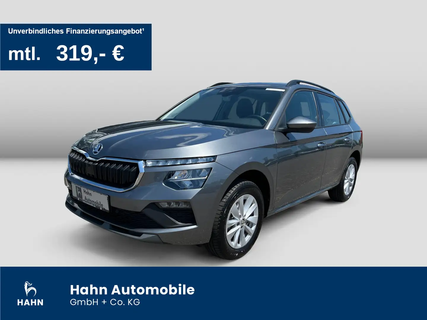Skoda Kamiq 1.0TSI DSG Selection AHK-Vorb.Cam LED Navi Grau - 1