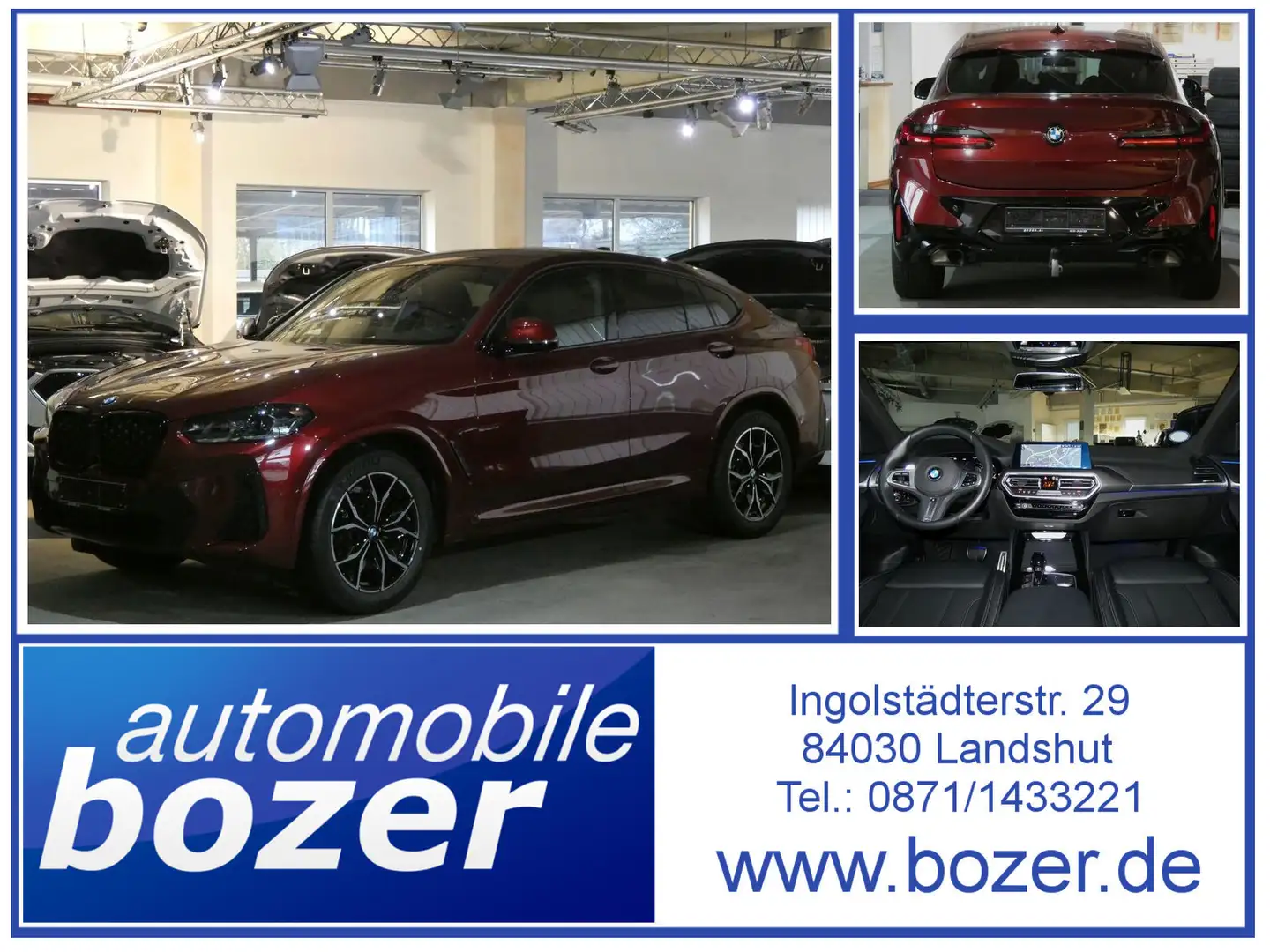 BMW X4 xDr G02 20i M Sport AHK,Kamera NP:70.900 Rot - 1