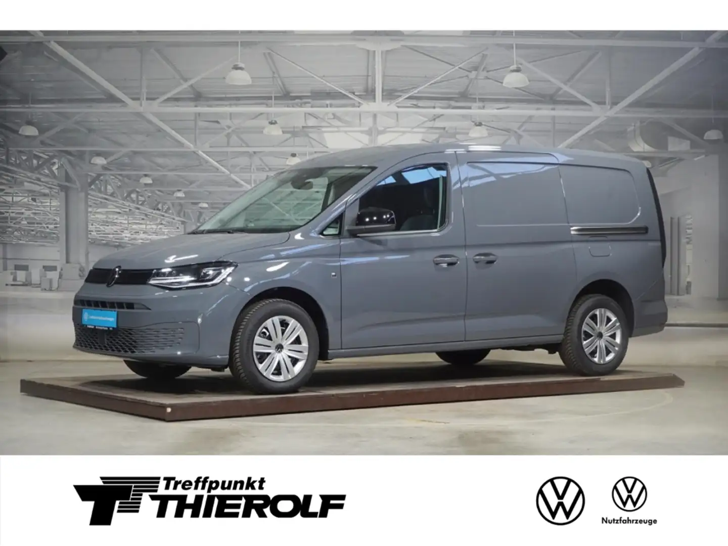 Volkswagen Caddy Cargo 1.5 TSI AHK LED NAVI Grau - 1