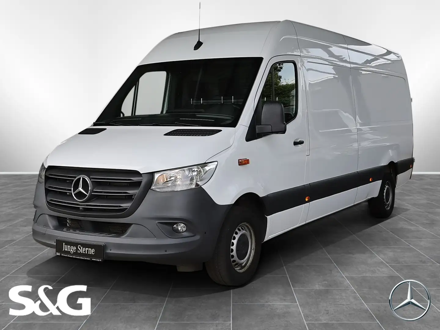 Mercedes-Benz Sprinter 317 CDI Kasten Hochdach Lang MBUX Weiß - 1