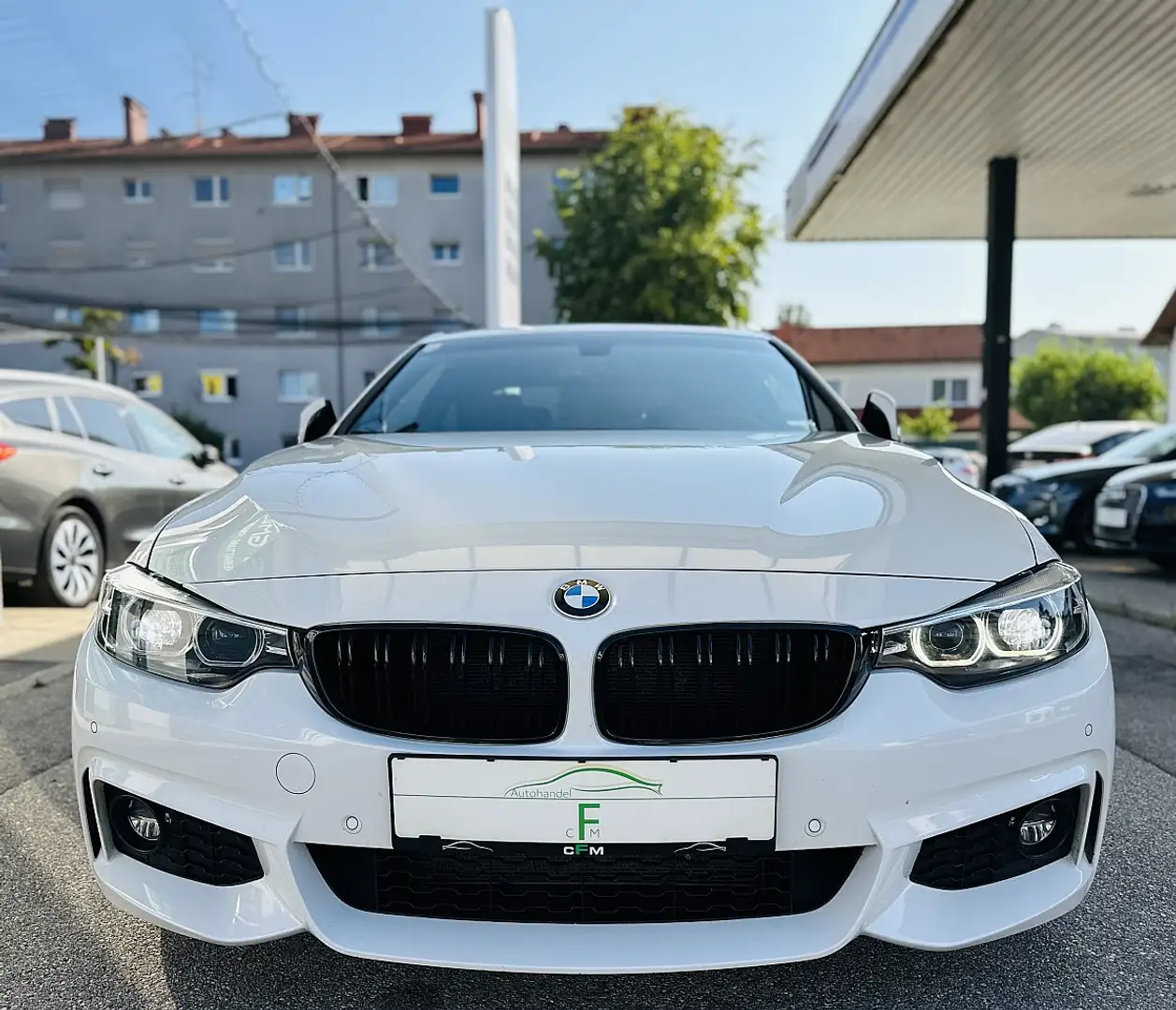 BMW 420 i Coupe Weiß - 1