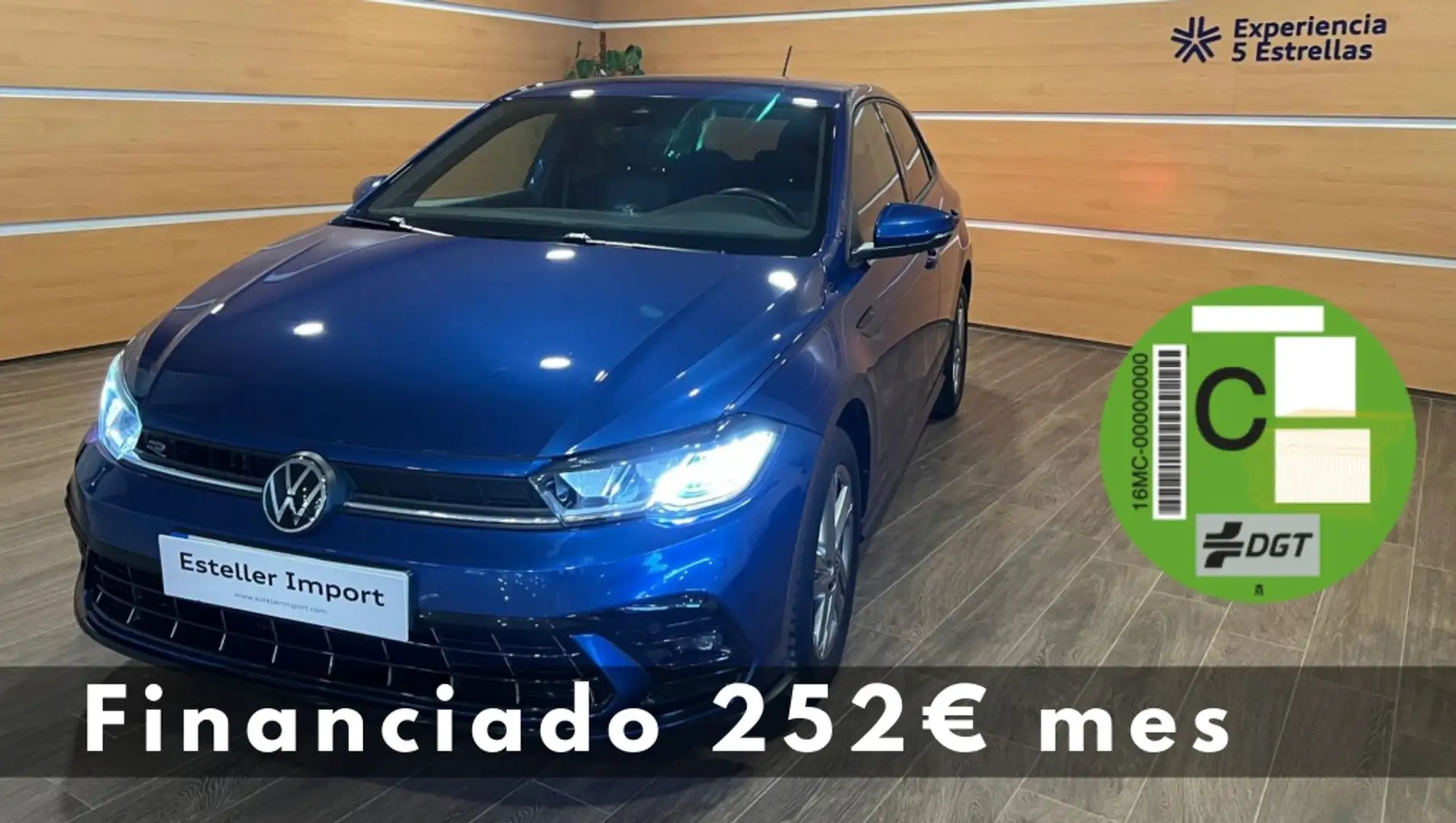 Volkswagen Polo 1.0 TSI R-Line 81kW Azul - 1