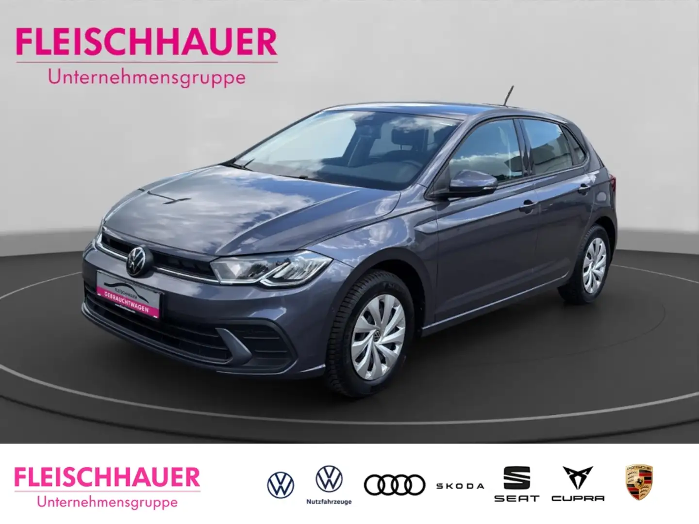 Volkswagen Polo VI TSI EU6d 1.0 Life 5-Türer+Klima+ Grau - 1
