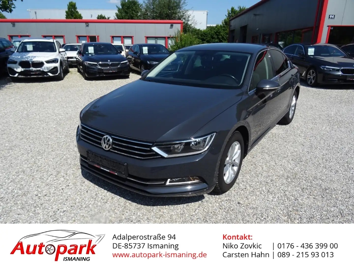 Volkswagen Passat Comfortline BMT Start-Stopp 2.0 TDI AHK Grijs - 1