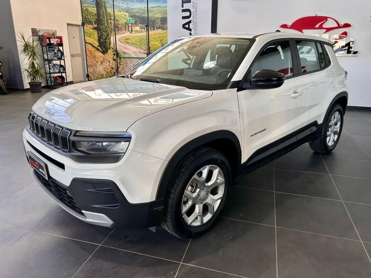 Jeep Avenger 1.2 Turbo 100 CV MHEV Altitude Weiß - 1