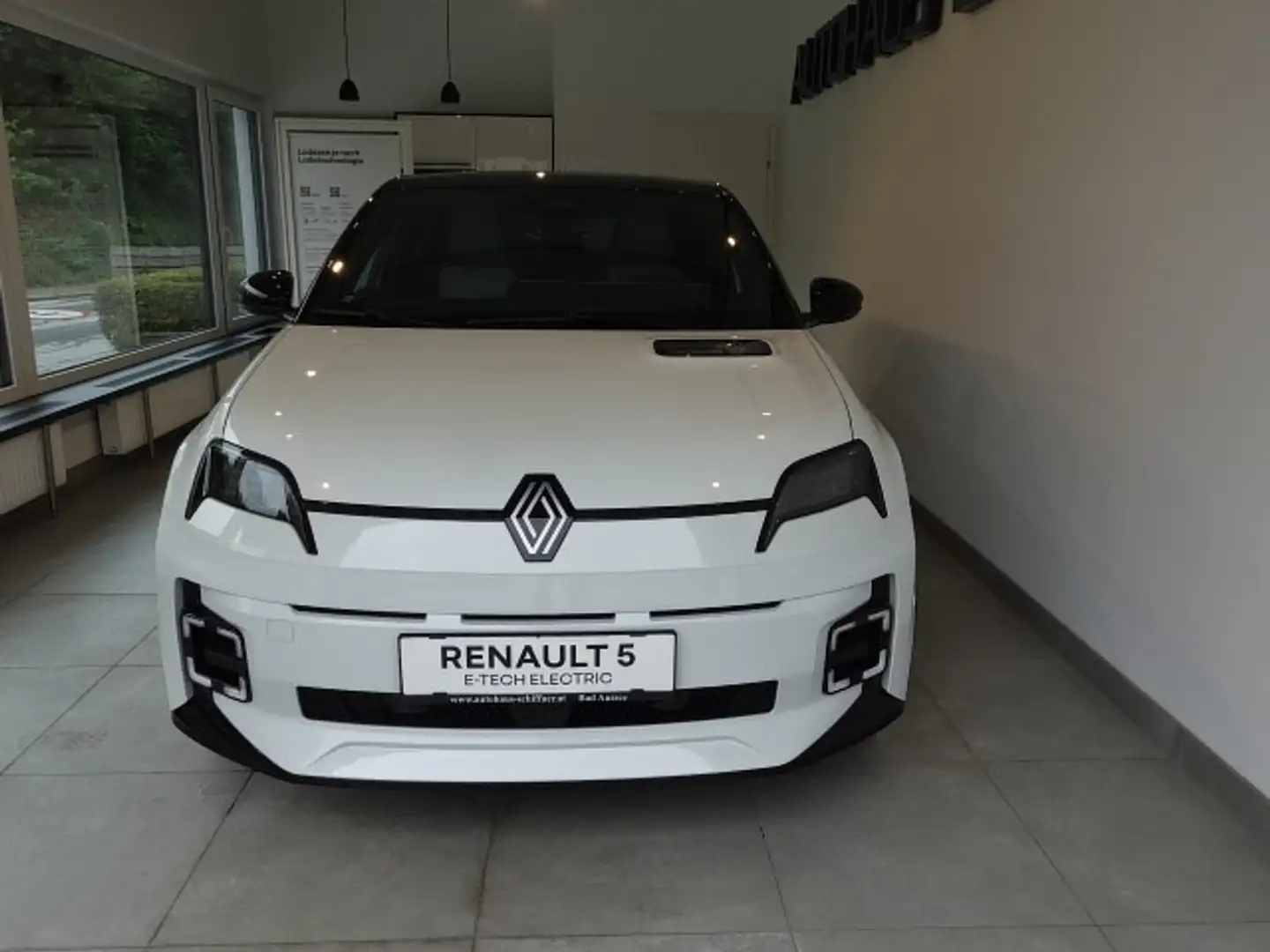 Renault R 5 E-Tech 150 PS 52kWh Comfort Range Roland Garros Blanc - 2