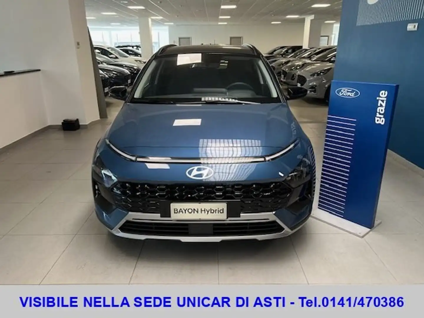 Hyundai BAYON 1.0 T-GDI 48V Xclass MT + Tetto Nero Blu/Azzurro - 2