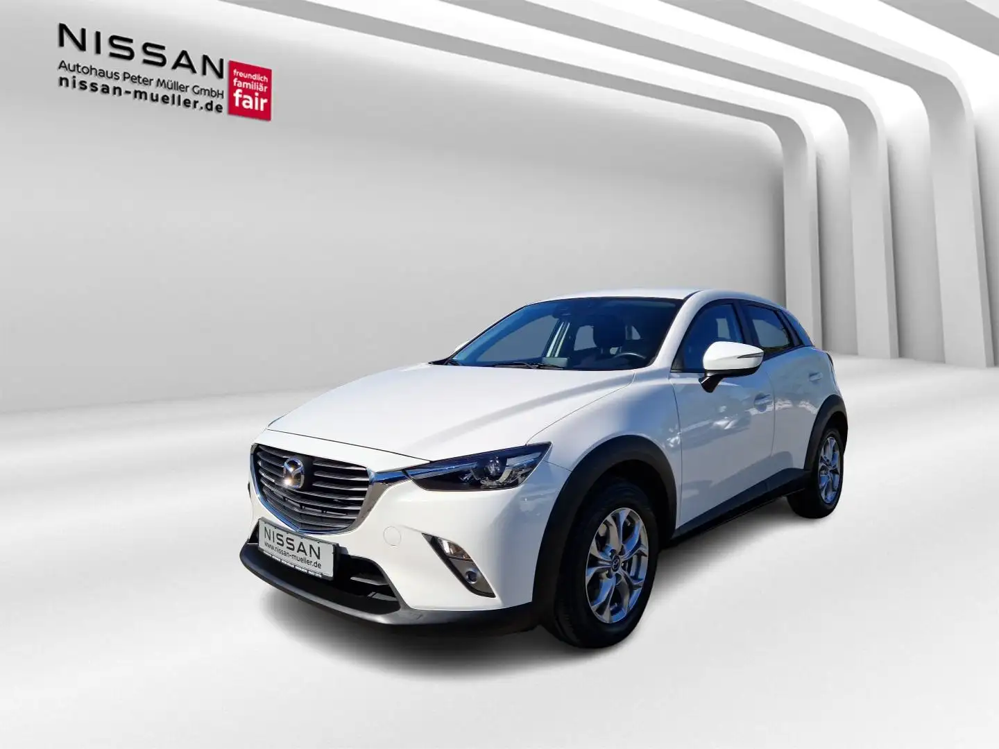Mazda CX-3 Exclusive-Line 6MT AWD Weiß - 1