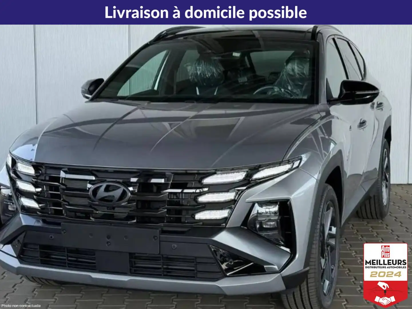 Hyundai TUCSON 1.6 T-GDI 215 Hybrid BVA6 Executive Blanc - 1