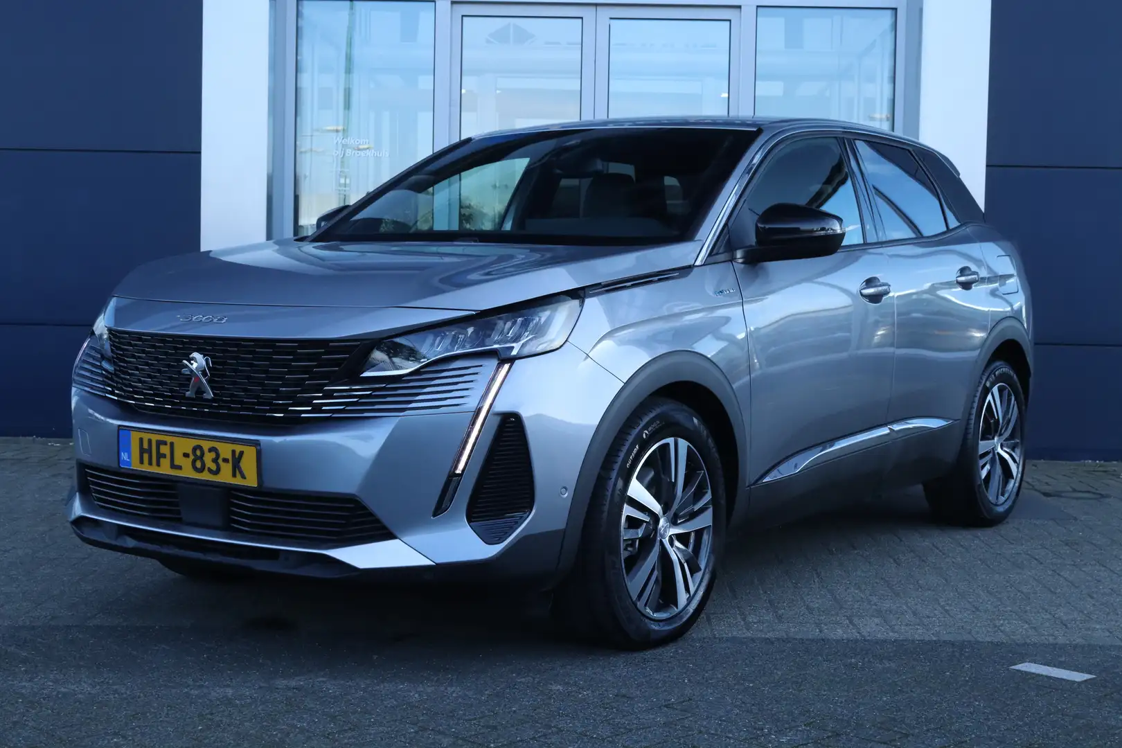 Peugeot 3008 1.6 HYbrid 225 Allure Pack Business | ACC | Keyles Grijs - 1