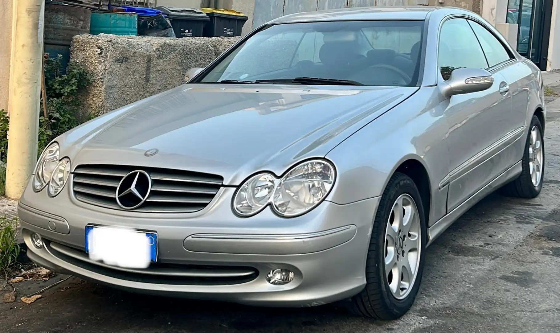 Mercedes-Benz CLK 270 CLK Coupe - C209 Coupe cdi Elegance Gri - 2