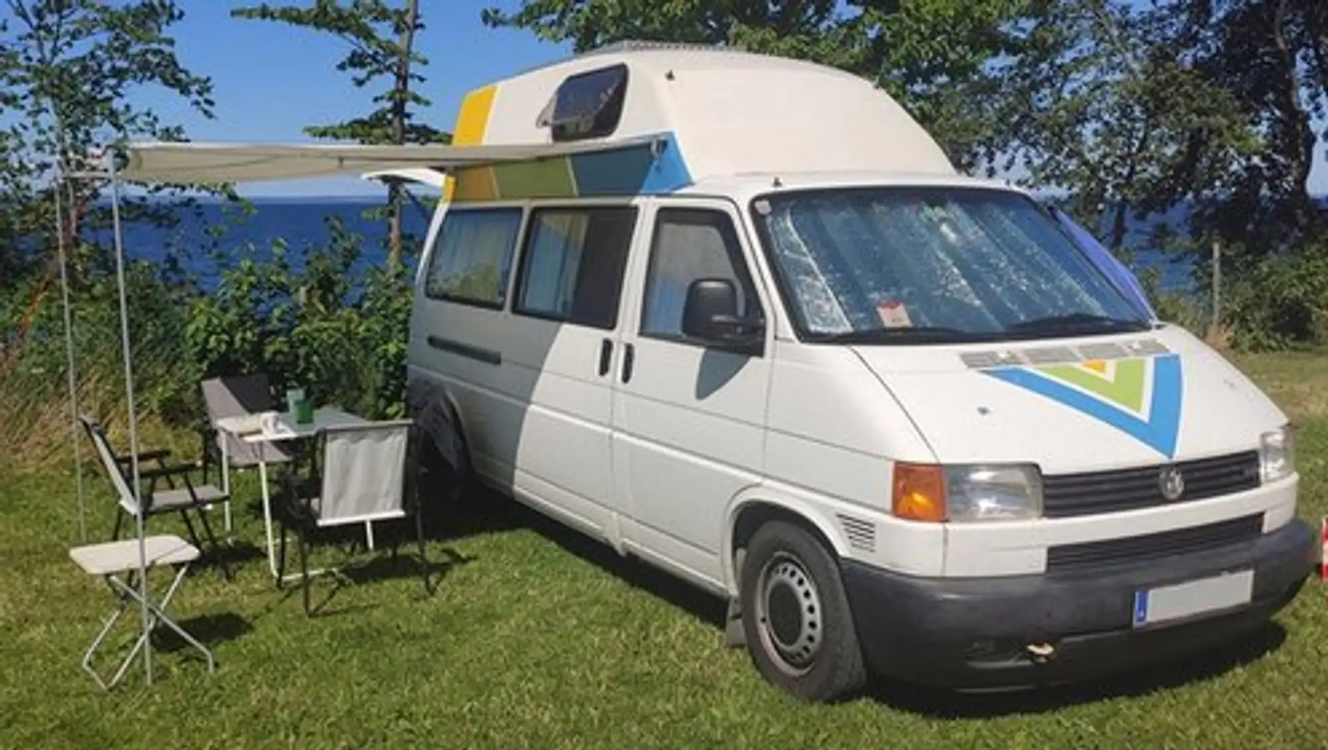 Volkswagen T4 Camper Campingbus 4 Betten umgebaut Blanco - 1
