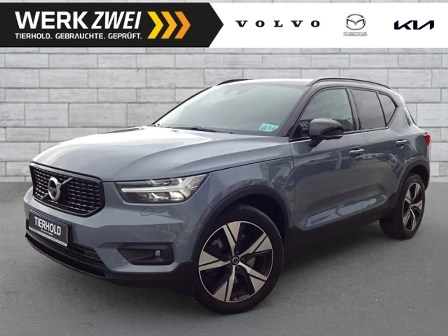 Volvo XC40 T5 R Design Plug-In 2WD 360° Navi Standhz. Gris - 1