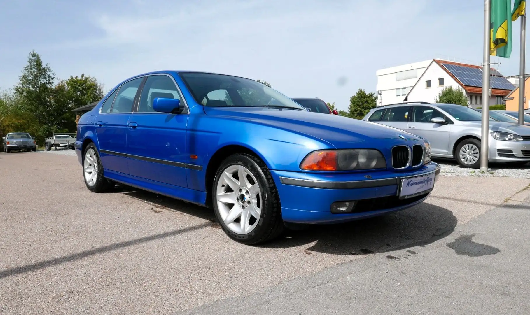 BMW 528 i -122.500km-/Sonderlack/Xenon/Klima Blau - 2