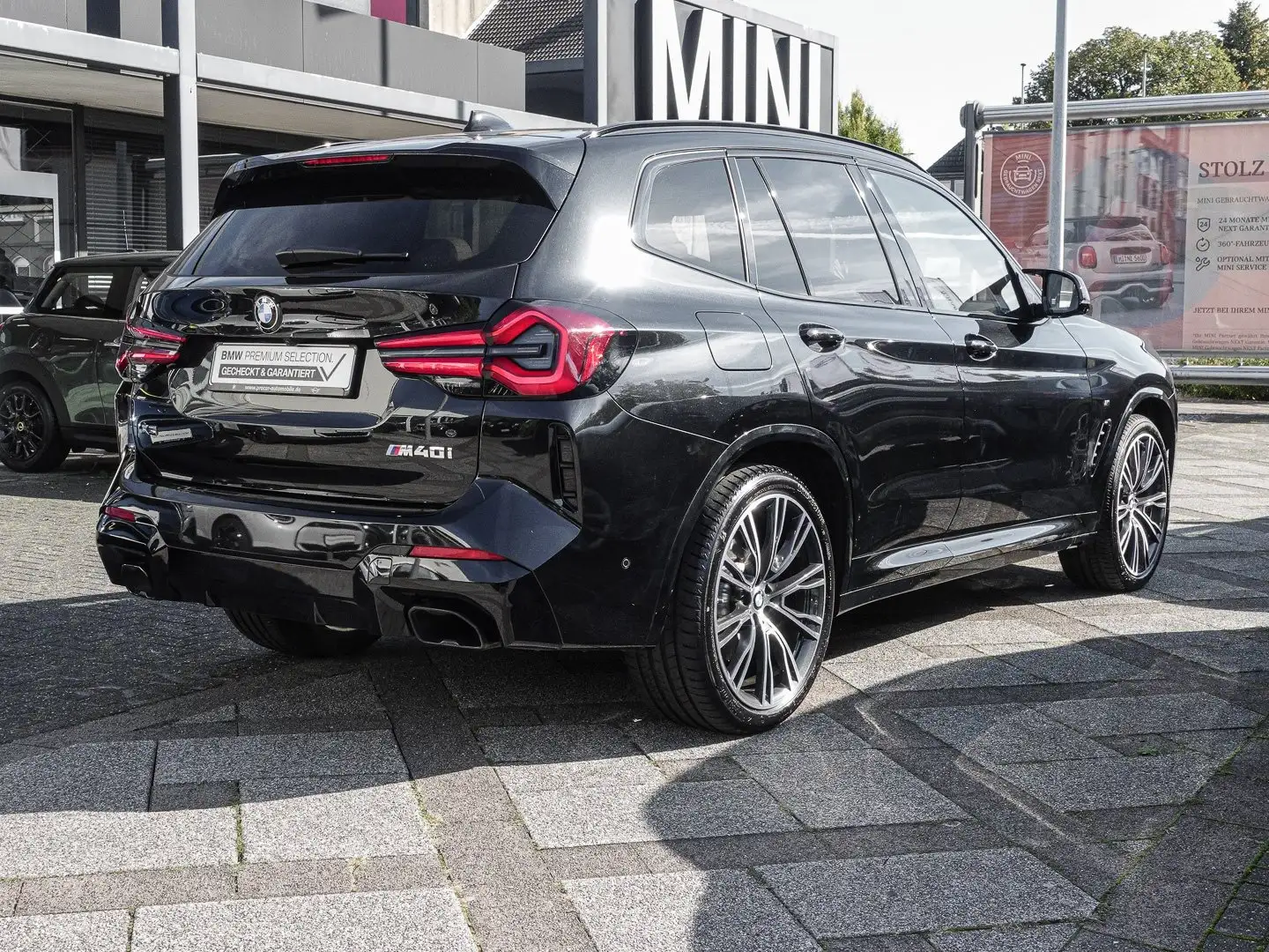 BMW X3 M 40i HEAD-UP+PANO+AHK Nero - 2