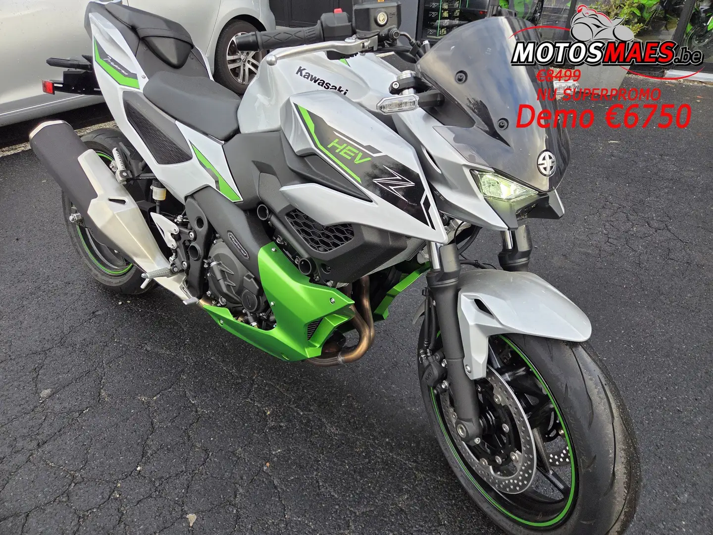 Kawasaki Z7 Hybrid Demo Argent - 2