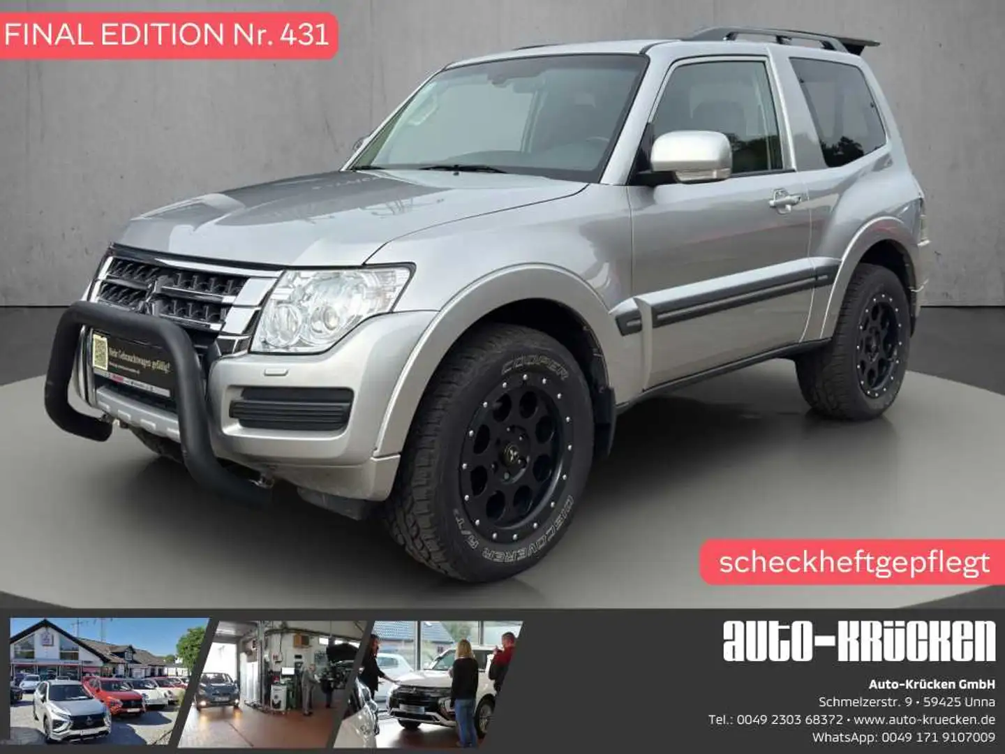 Mitsubishi Pajero 3-Türer Final Edition Automatik Silber - 1
