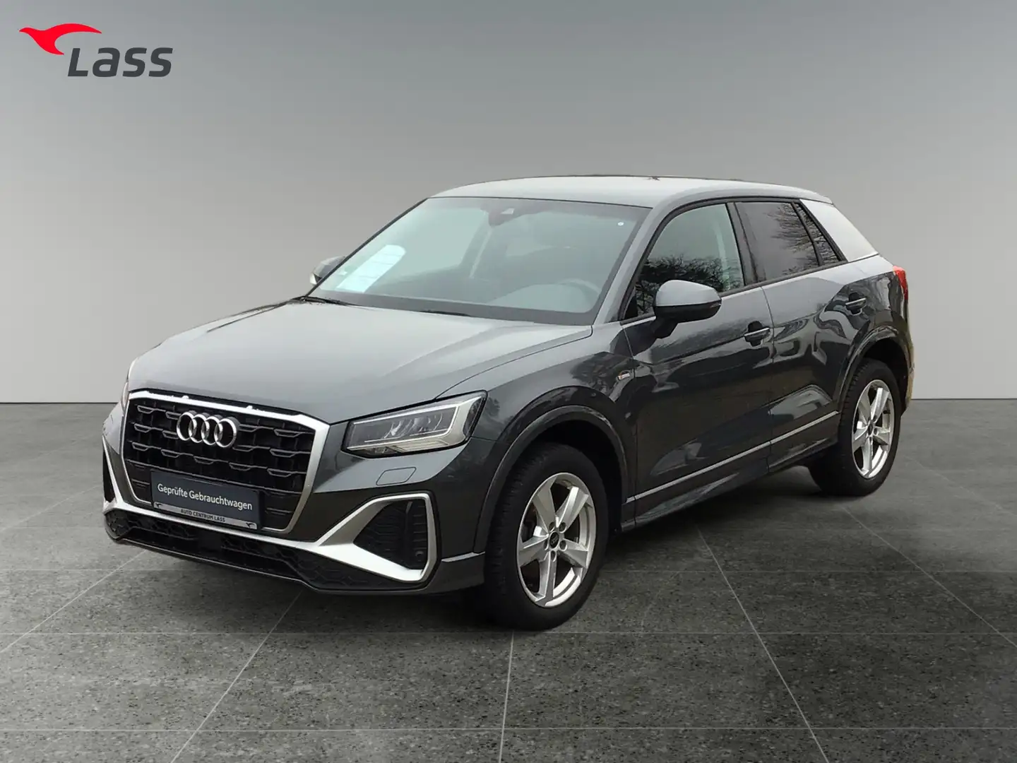 Audi Q2 35 1.5 TFSI S-Line +Allwetter+LED+Navi! Gris - 2
