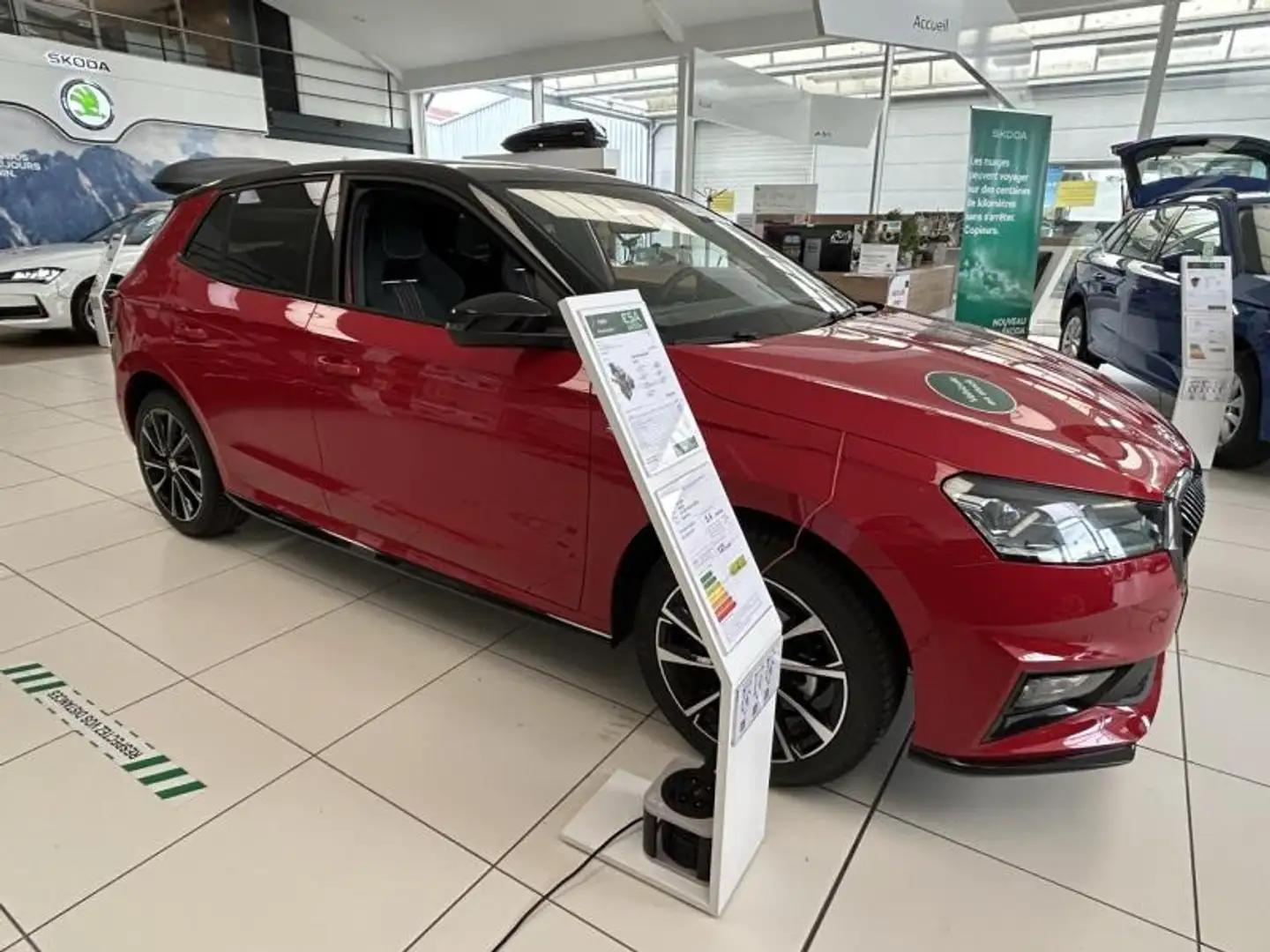 Skoda Fabia 1.0 TSI Evo2 116ch Monte Carlo DSG7 Rouge - 1