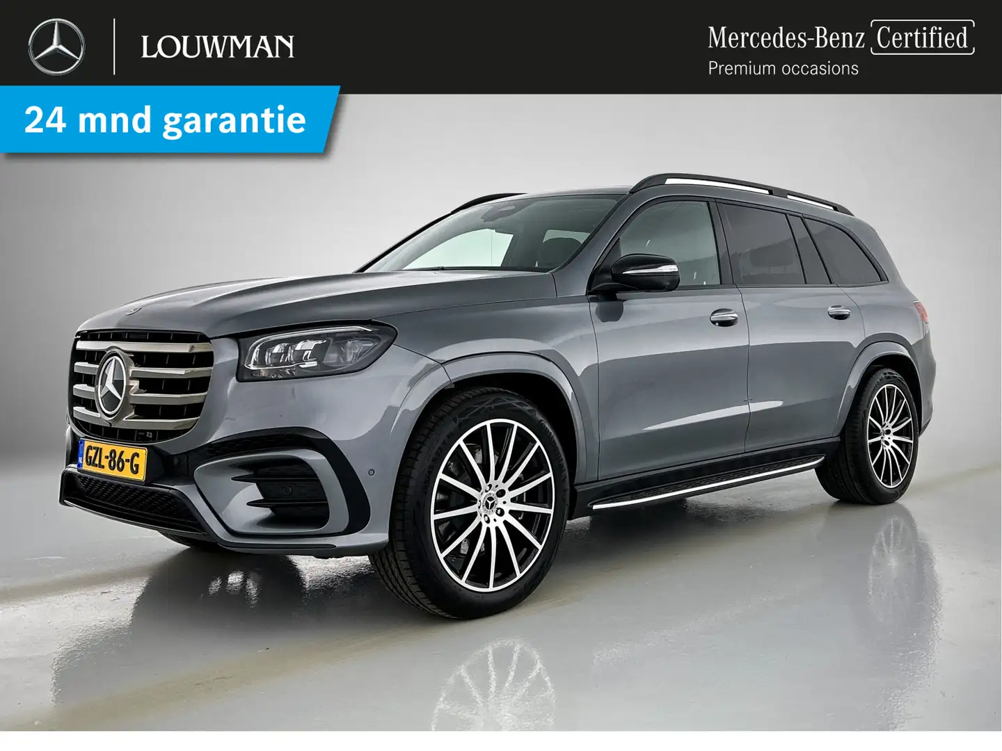 Mercedes-Benz GLS 450 4MATIC AMG Line | Trekhaak |  Nightpakket | Rijass Gris - 1