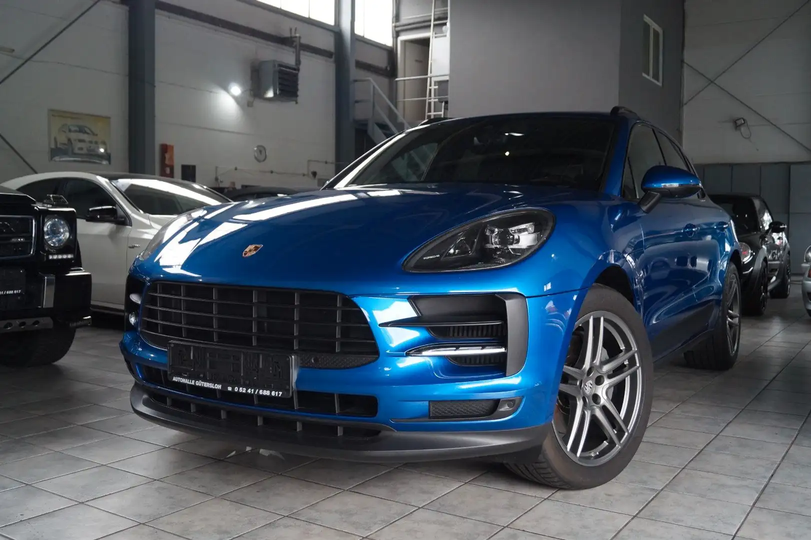 Porsche Macan 3.0 S*Allrad*Leder*Kamera*AHK*Navi*Memory* Bleu - 1