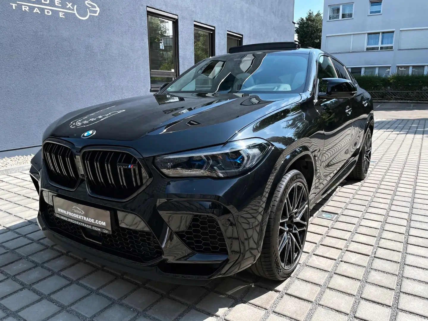 BMW X6 M Individual*B&W*SKYLounge*TV*Massage*Carbon* Czarny - 2