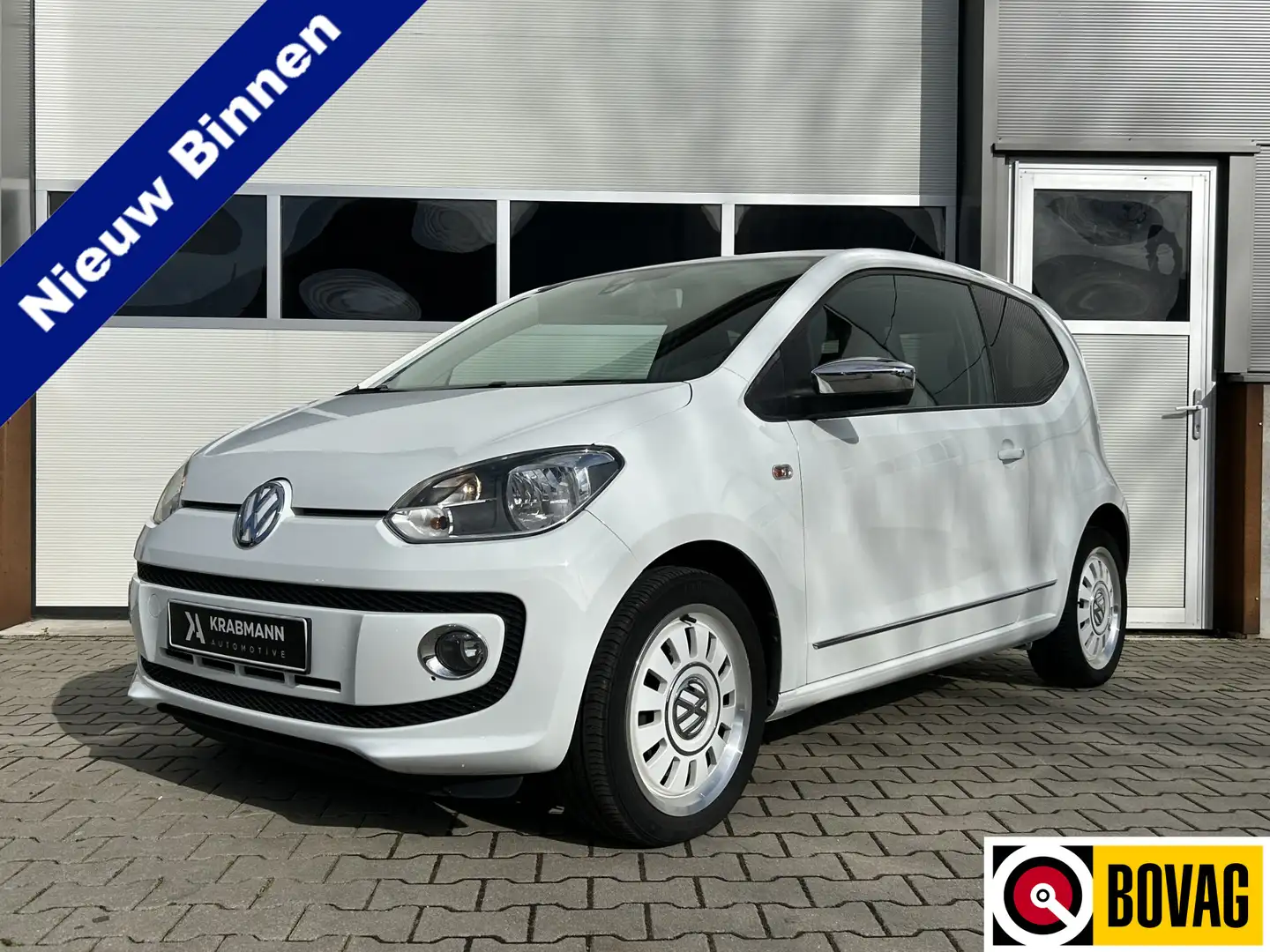 Volkswagen up! 1.0 high up! White Up! 75pk|Cruise|Navi|PDC Wit - 1