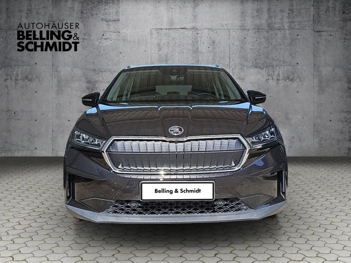 Skoda Enyaq 80 Navi AHK LED Climatronic ParkPilot Klima Negro - 2