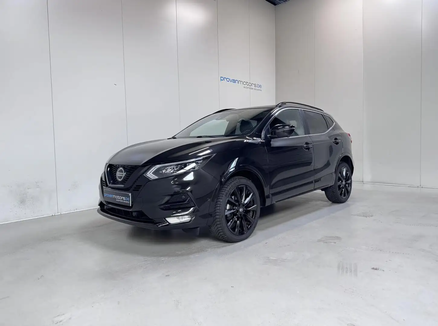 Nissan Qashqai 1.3 Benzine N-TEC - GPS - Pano - Airco - Topsta... Schwarz - 1