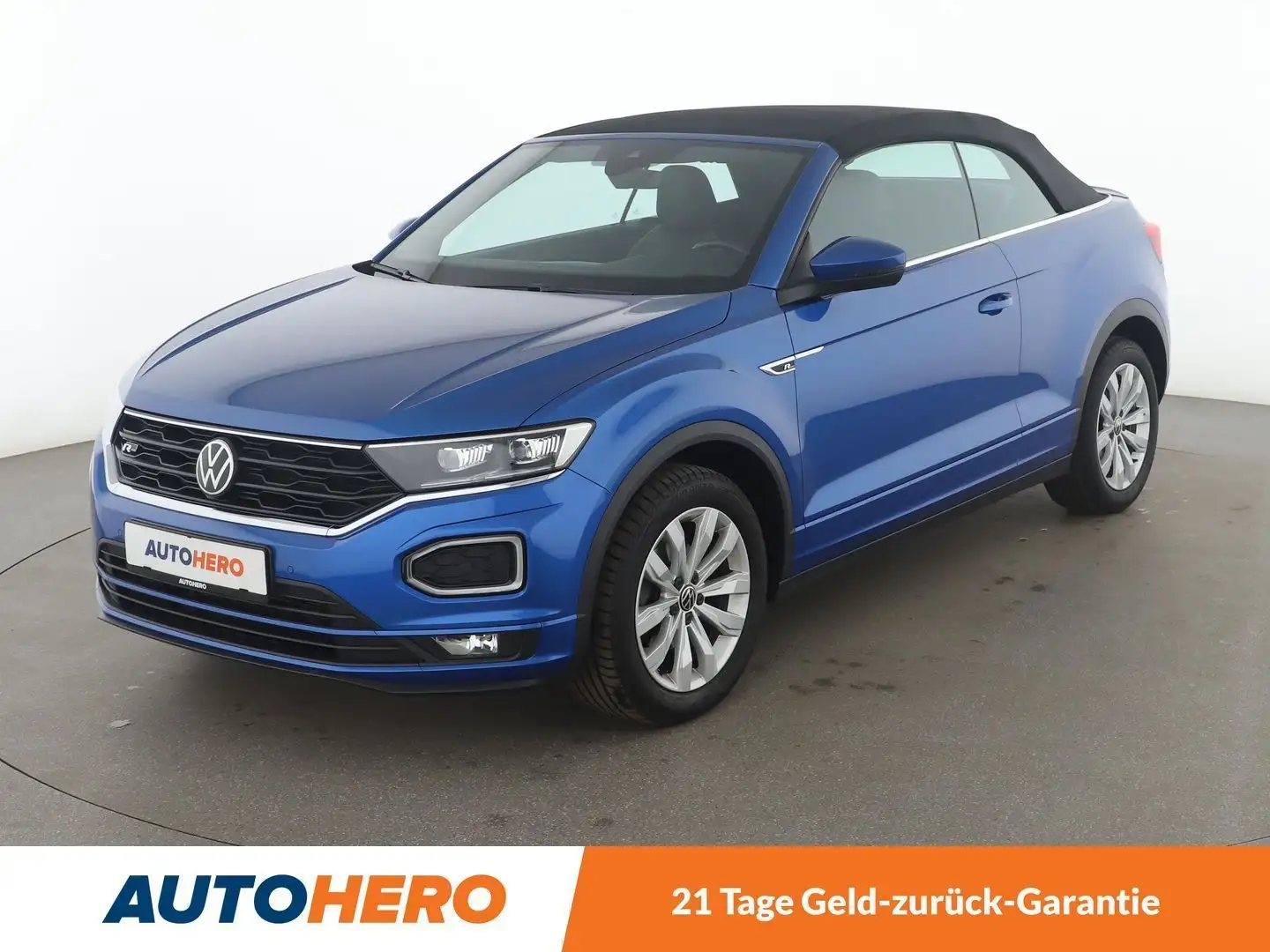 Volkswagen T-Roc 1.5 TSI ACT R-Line Aut.*NAVI*LED*ACC*CAM* Blue - 1