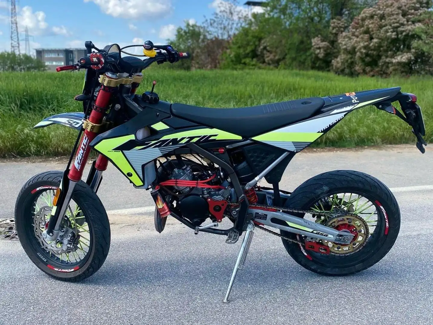 Fantic 50M Motard XM Competition Зелений - 2